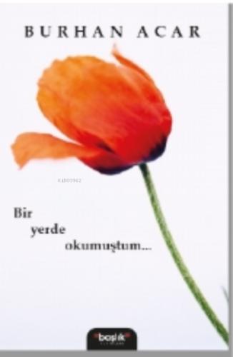 Bir Yerde Okumuştum?  Frontansicht 1