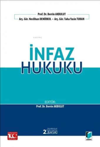 İnfaz Hukuku  Frontansicht 1