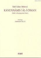 Kanunname-i Al-i Osman  Frontansicht 1