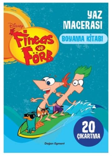 Fineas ve Förb Yaz Macerası Boyama Kitabı  Frontansicht 1