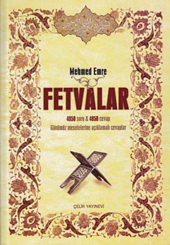 Fetvalar (Sorulu-Cevaplı) 2 Cilt Takım 1.Hamur  Frontansicht 1