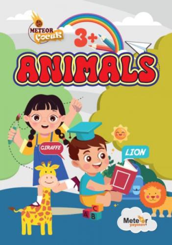Animals Türkçe-İngilizce Boyama Kitabı  Frontansicht 1
