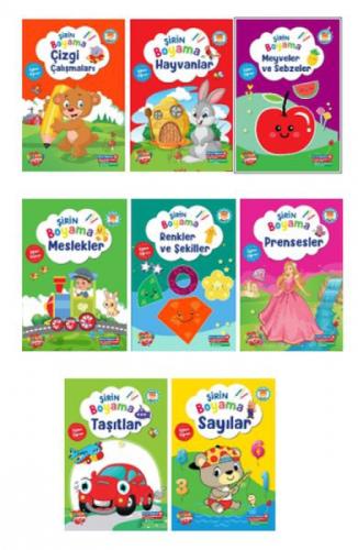 Þirin Boyama Serisi (8 Kitap)  Frontansicht 1