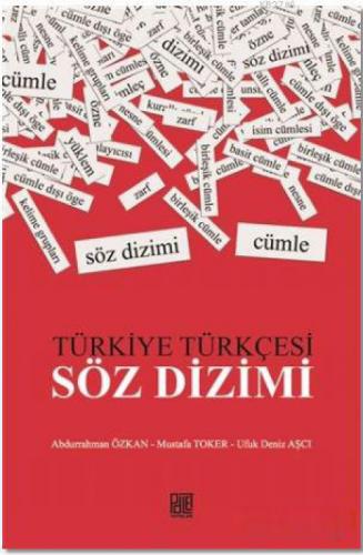 Türkiye Türkçesi / Söz Dizimi  Frontansicht 1