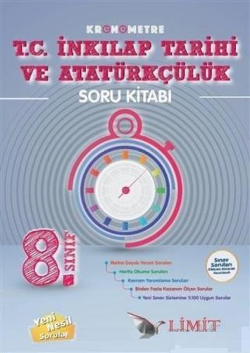 8. Sınıf Kronometre T.C. İnkılap Tarihi ve Atatürkçülük Soru Bankası  Frontansicht 1