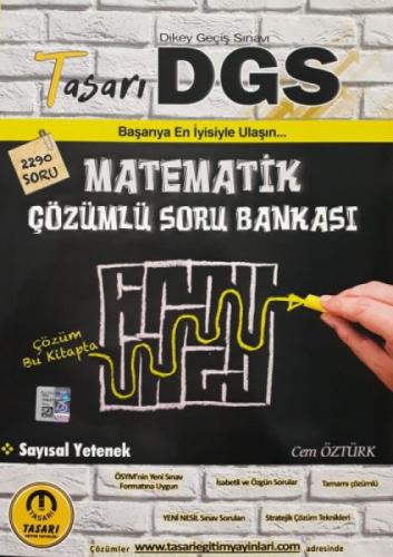 DGS Matematik Sayısal Yetenek Çözümlü Soru Bankası  Frontansicht 1