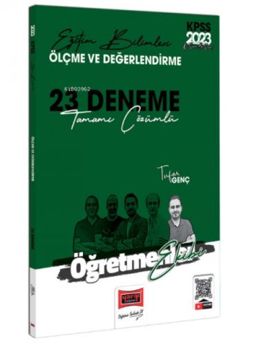 2023 KPSS Eğitim Bilimleri Öğretmenler Ekibi Ölçme ve Değerlendirme Tamamı Çözümlü 23 Deneme Sınavı  Frontansicht 1