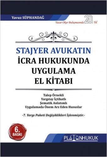 Stajyer Avukatın İcra Hukukunda Uygulama El Kitabı  Frontansicht 1