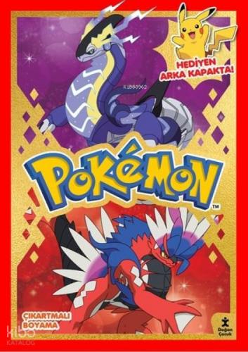Pokemon-Parti Zamanı Çıkartmalı Boyama Kitabı  Frontansicht 1