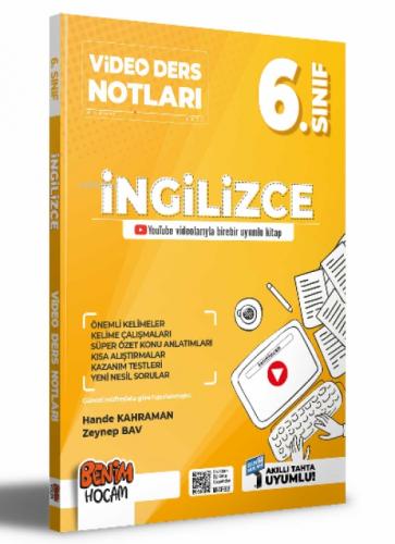 2022 6.Sınıf İngilizce Video Ders Notları (Konu Anlatımı)  Frontansicht 1