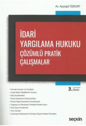 İdari Yargılama Hukuku Çözümlü Pratik Çalışmalar  Frontansicht 1