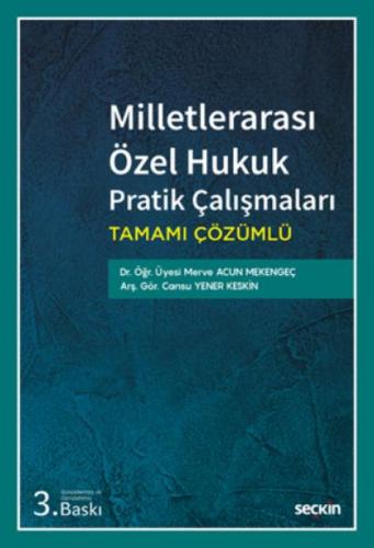 Milletlerarası Özel Hukuk Pratik Çalışmaları  Frontansicht 1