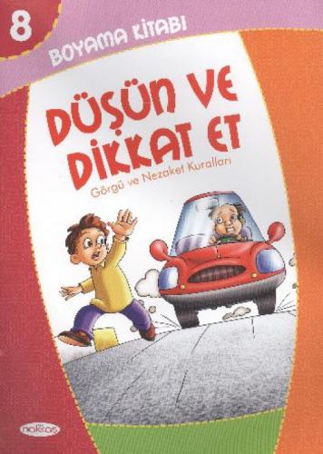 Düşün ve Dikkat Et-Boyama Kitabı 8  Frontansicht 1