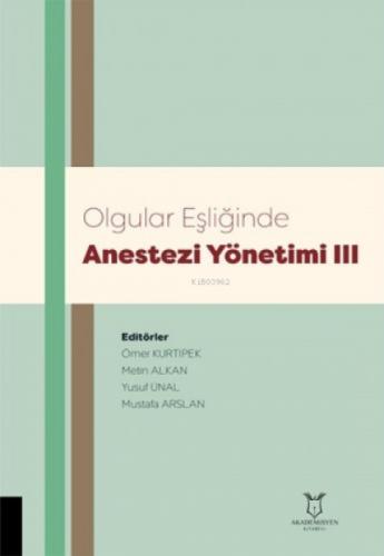 Olgular Eşliğinde Anestezi Yönetimi III  Frontansicht 1