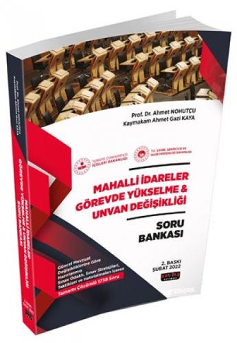 Mahalli İdareler Görevde Yükselme ve Unvan Değişikliği Soru Bankası 2022  Frontansicht 1