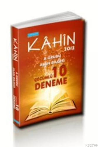 KPSS A Grubu Alan Bilgisi Kahin Çözümlü 10 Deneme  Frontansicht 1