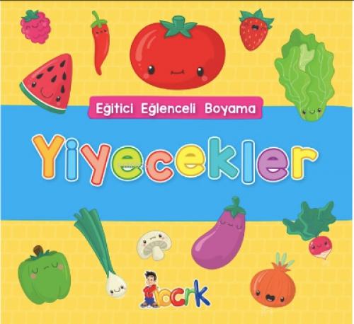 Eğitici Eğlenceli Boyama Yiyecekler  Frontansicht 1
