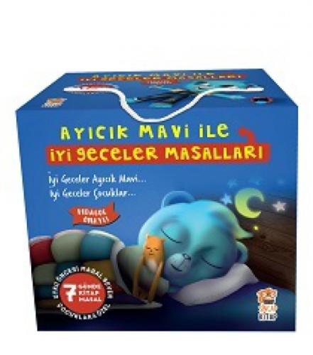 Ayıcık Mavi ile İyi Geceler Masalları Seti (7 Kitap)  Frontansicht 1