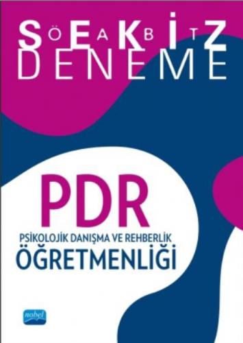 2018 ÖABT PDR Psikolojik Danıþma ve Rehberlik Öðretmenliði 8 Deneme  Frontansicht 1