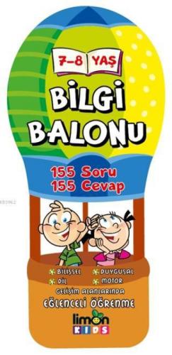 7-8 Yaş Bilgi Balonu 155 Soru - 155 Cevap  Frontansicht 1