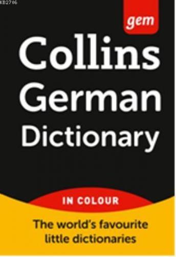 Collins Gem German Dictionary  Frontansicht 1