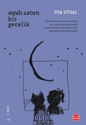 Siyah Saten Bir Gecelik  Frontansicht 1