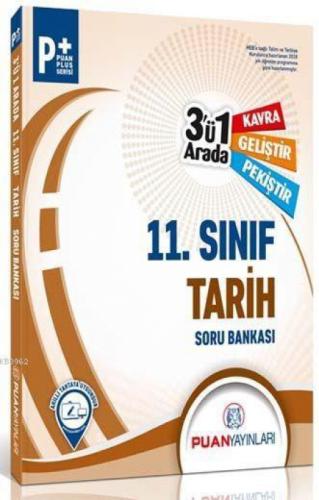 Puan Yayınları 11. Sınıf Tarih 3 ü 1 Arada Soru Bankası Puan  Frontansicht 1