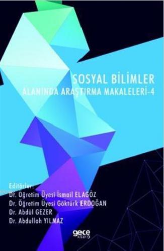 Sosyal Bilimler Alanında Araştırma Makaleleri - 4  Frontansicht 1