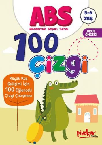 ABS 100 Çizgi - Küçük Kas Gelişimi İçin 100 Eğlenceli Çizgi Çalışması 5 - 6 Yaş  Frontansicht 1
