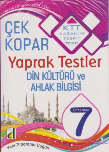 7. Sınıf Din Kültürü ve Ahlak Bilgisi Çek Kopar Yaprak Testler  Frontansicht 1