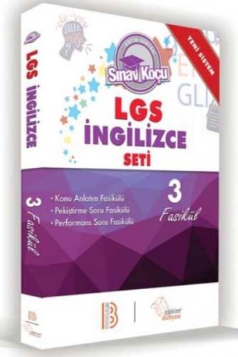 LGS 8.SINIF Sınav Koçu İngilizce Seti 3 Fasikül Benim Hocam Yayınları  Frontansicht 1