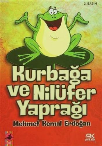 Kurbağa ve Nilüfer Yaprağı  Frontansicht 1