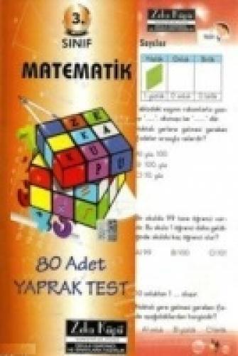3. Sınıf Matematik Yaprak Test  Frontansicht 1