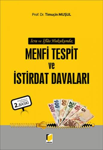 İcra ve İflas Hukukunda Menfi Tespit ve İstirdat Davaları  Frontansicht 1