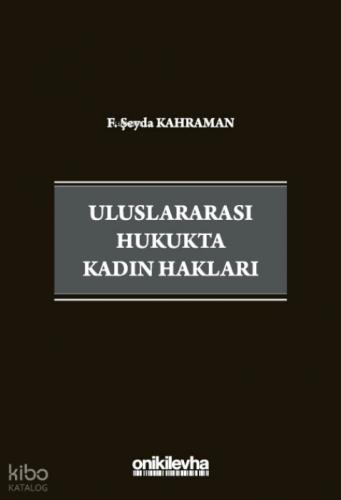 Uluslararası Hukukta Kadın Hakları  Frontansicht 1