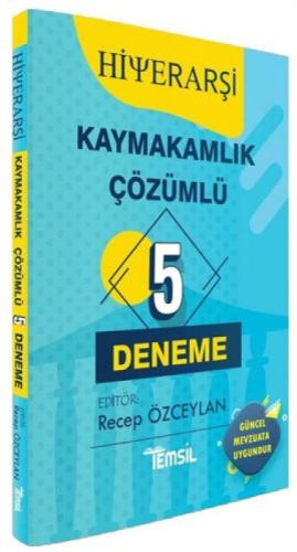 Hiyerarşi Kaymakamlık Tamamı Çözümlü 5 Deneme  Frontansicht 1