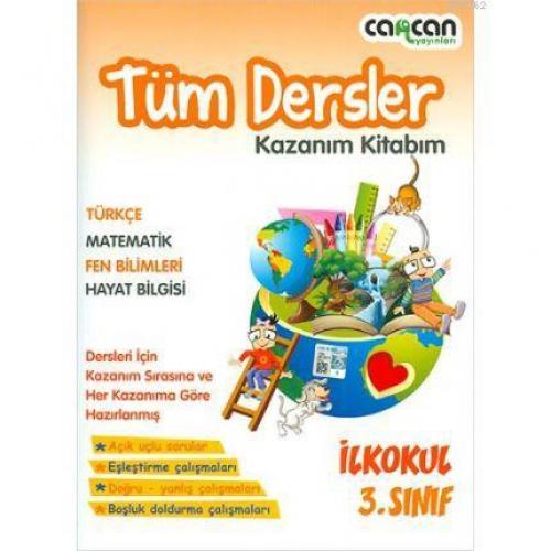 3. Sınıf Tüm Dersler Kazanım Kitabım  Frontansicht 1