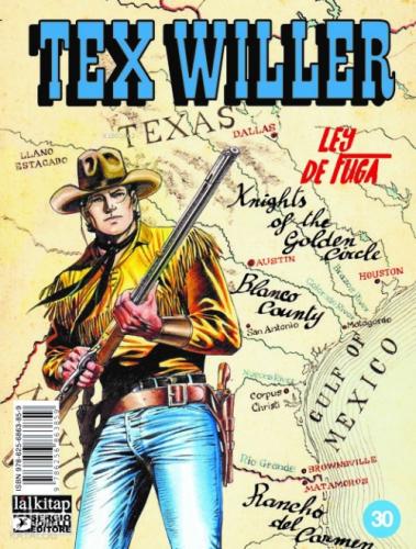 Tex Willer sayı 30;Ley de Fuga  Frontansicht 1