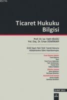 Ticaret Hukuku Bilgisi  Frontansicht 1