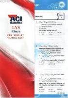 Lys| Kimya; Çek Kopar Yaprak Test  Frontansicht 1