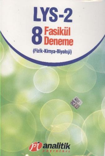 LYS-2 (8 Fasikül Deneme); (Fizik, Kimya, Biyoloji)  Frontansicht 1
