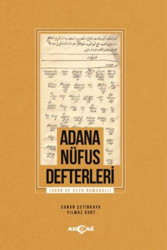 Adana Nüfus Defterleri  Frontansicht 1