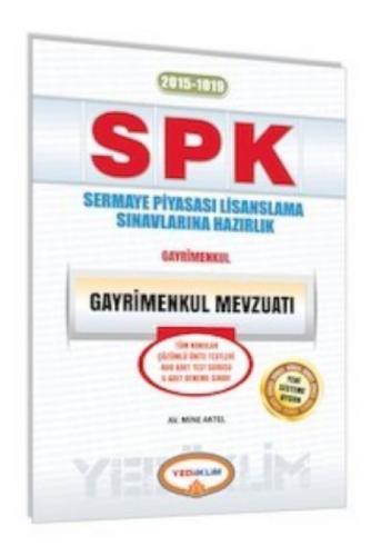 SPK 1019 Gayrimenkul Mevzuatı  Frontansicht 1