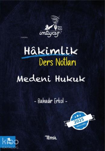 Medeni Hukuk;Hakimlik Ders Notları  Frontansicht 1