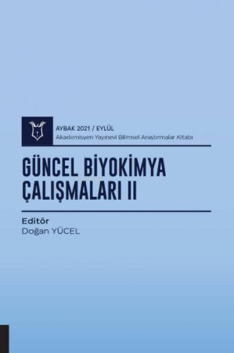 Güncel Biyokimya Çalışmaları ( AYBAK 2021 Mart )  Frontansicht 1