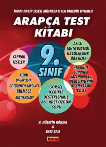 9.Sınıf Arapça Test Kitabı  Frontansicht 1
