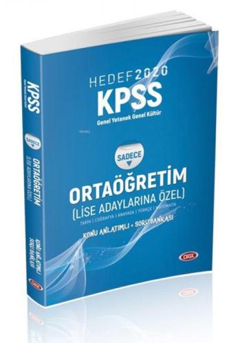 Data Yayınları 2020 KPSS Ortaöğretim Adaylarına Özel Konu Anlatımlı Soru Bankası  Frontansicht 1