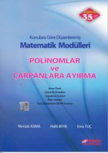 Matematik Modülleri Polinomlar ve Çarpanlara Ayırma  Frontansicht 1