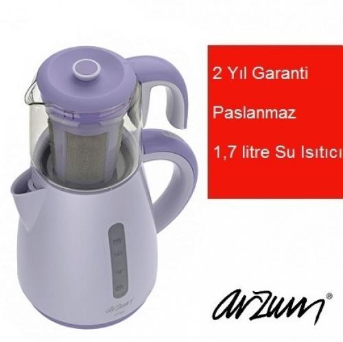 Arzum Akıllı Çaycı Lila AR 349  Frontansicht 1