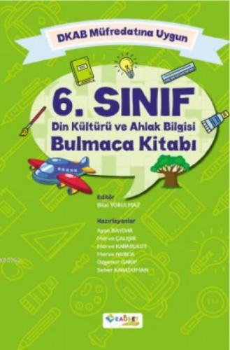 6.Sınıf Din Kültürü ve Ahlak Bilgisi Bulmaca Kitabı  Frontansicht 1